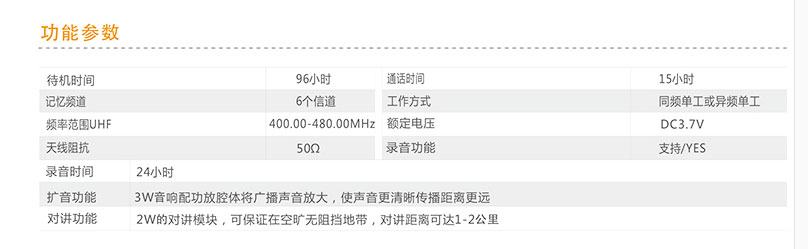 防爆对讲机详情2